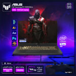 لپ تاپ 17.3 اینچی ایسوس مدل TUF Gaming F17 FX707ZC4-HX076-i5 12500H-24GB DDR4-1TB SSD-RTX3050-FHD-W - کاستوم شده