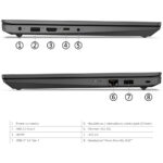 لپ تاپ 15.6 اینچی لنوو مدل V15 G3 IAP-i3 1215U-12GB DDR4-2TB SSD-TN - کاستوم شده