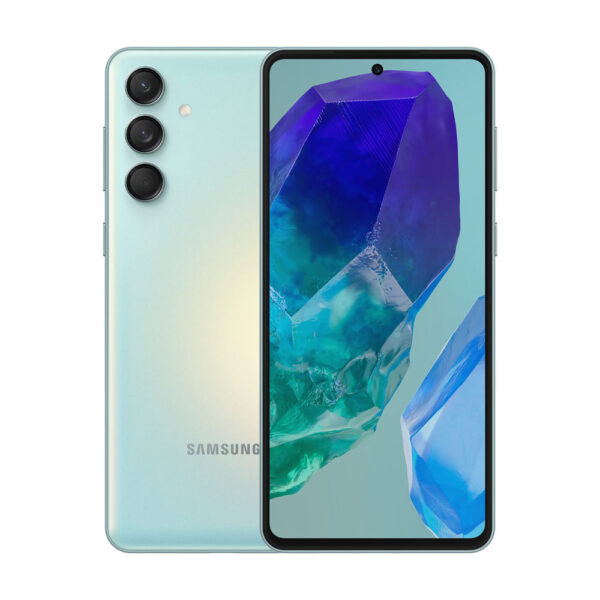 گوشی موبایل سامسونگ مدل Galaxy M55 5G دو سیم کارت ظرفیت 256 گیگابایت و رم 12 گیگابایت - اکتیو - به همراه شارژر 25 وات سامسونگ