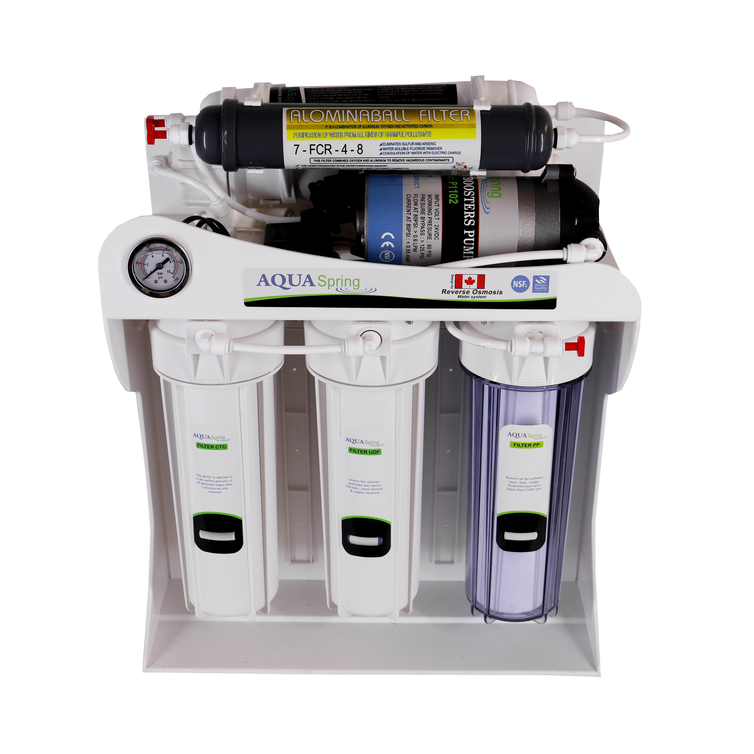 دستگاه تصفیه کننده آب آکوآ اسپرینگ مدل RO_SF4770