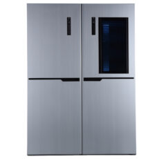 یخچال فریزر دوقلو 40 فوت استیلون مدل STORM PLUS، دارای اخطار باز ماندن درب و یخساز دستی، ارتفاع 200، پهنای 65 و عمق 65 سانتی متر، میزان مصرف انرژی C، دارای 8 طبقه در یخچال و 8 طبقه در فریزر