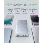 پاوربانک انکر مدل PowerCore 537 ظرفیت 24000 میلی آمپر ساعت