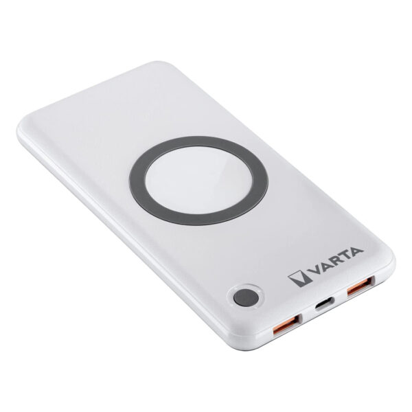 پاوربانک وارتا مدل WIRELESS POWER  ظرفیت 10000 میلی آمپر ساعت