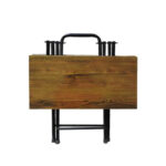 میز سفری مدل تاشو کتابی کد 60 cm