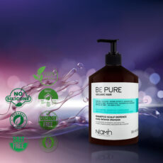 شامپو ترمیم کننده مو بی پیور مدل ضد حساسیت حجم 500 میلی لیتر