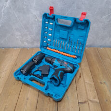 مجموعه 28 عددی دریل پیچ گوشتی شارژی سه نظام 10 اتوماتیک 18 ولت باس مدل LIFE _ STYLE کد 2