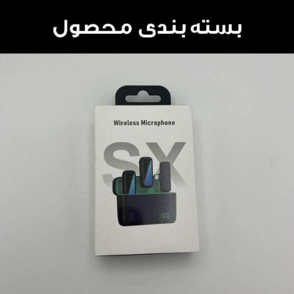 ست میکروفن یقه ای بی سیم مدل answer SX6 dual lightning