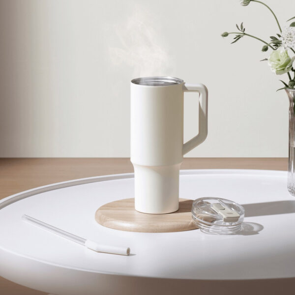 تراول ماگ شیائومی مدل Straw گنجایش 1 لیتر