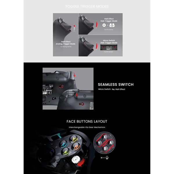 دسته بازی گیمسر مدل Tarantula Pro (T3 Pro)