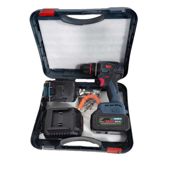 مجموعه 29 عددی دریل چکشی شارژی باس مدل BRUSHLESS-88VOLT-DUAL