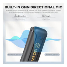 میکروفن یقه ای بویا مدل BY-WM3T2-M2