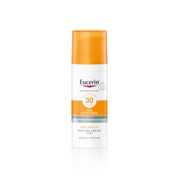 کرم ضد آفتاب بدون رنگ اوسرین SPF 30 مدل 02 مناسب پوست‌های چرب حجم 50 میلی‌لیتر