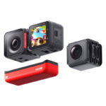 دوربین فیلم برداری ورزشی اینستا 360 مدل INSTA360 ONE RS TWIN EDITION به همراه لوازم جانبی