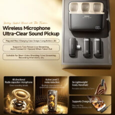 ست میکروفن بی سیم ریمکس مدل  K15 IPH