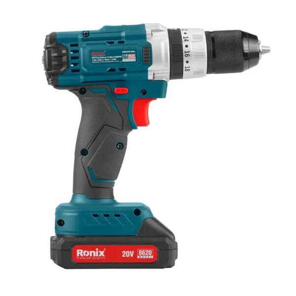 مجموعه 53 عددی دریل چکشی رونیکس مدل RS-8620