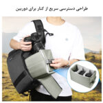 کوله پشتی دوربین پلوز مدل Superior