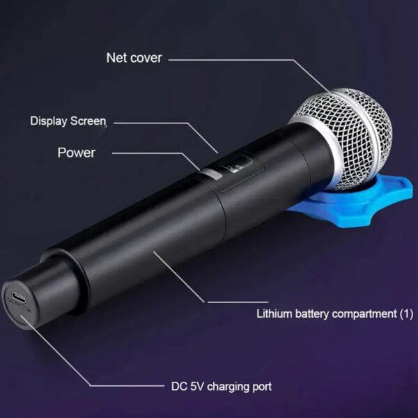 میکروفن بی سیم مدل شارژی کد 58