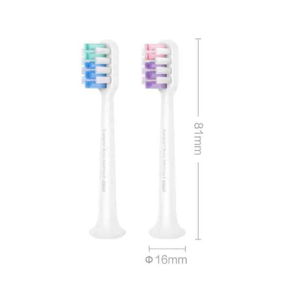 سری یدک مسواک برقی دکتر.بی مدل EB-N0202 بسته دو عددی