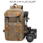 کوله پشتی دوربین مدل Batik Canvas Micro