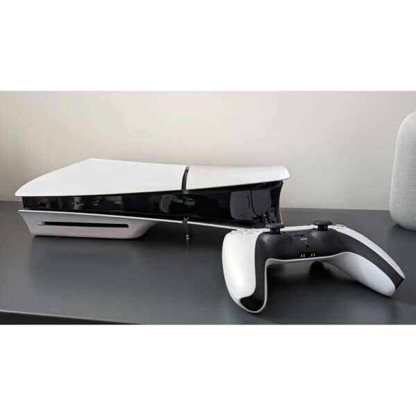 کنسول بازی سونی مدل PlayStation 5 Slim ظرفیت یک ترابایت ریجن 2000 آسیا به همراه دسته اضافی و پایه شارژر