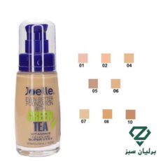 کرم پودر جویل مدل چای سبز شماره j04 حجم 30 میلی لیتر
