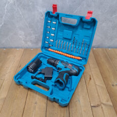 مجموعه 27 عددی دریل پیچ گوشتی شارژی سه نظام 10 اتوماتیک 18 ولت باس مدل LIFE _ STYLE کد 1