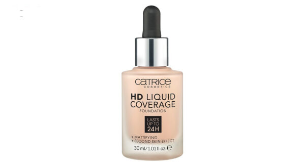 کرم پودر کاتریس سری HD مدل Liquid Coverage شماره 010