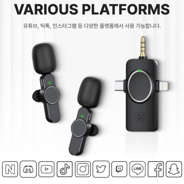 ست میکروفن بی سیم مدل K2025
