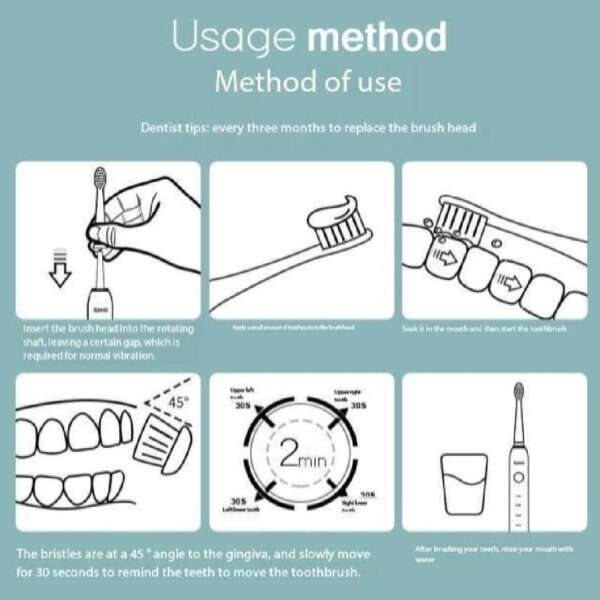 مسواک برقی مدل MD801