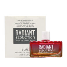تستر ادوتویلت زنانه آنتونیو باندراس مدل RADIANT SEDUCTION BLUE با رایحه گرم حجم 100 میلی‌لیتر