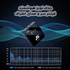 ست میکروفن یقه ای بی سیم مدل SX-63