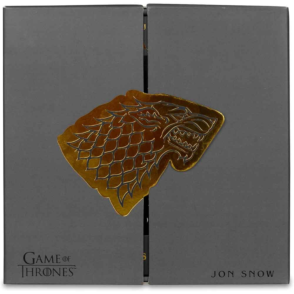 اکشن فیگور مدل گیم آف ترونز جان اسنو طرح Collector Box John Snow Game of Thrones بسته 7 عددی