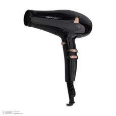 سشوار حرفه‌ای هیسکا مدل H5253، موتور AC با توان مصرفی 2400 وات، دارای قابلیت باد سرد، فناوری تولید یون، حلقه آویختن، با حالت فرکننده، صاف‌کننده و حجم‌دهنده، وزن 1100 گرم، تنظیم حرارت 3 حالته و کنترل سرعت 2 حالته، به همراه 2 عدد سری متمرکزکننده