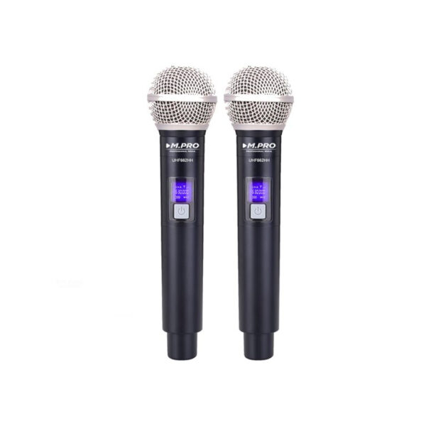 میکروفن بی سیم مدل دو دستی ام پرو M.PRO 662HH