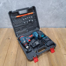 مجموعه 28 عددی دریل پیچ گوشتی شارژی براشلس صنعتی باس مدل LIFE _ STYLE