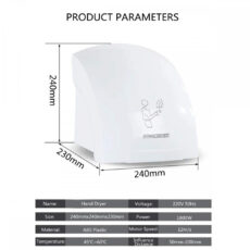 دست خشک کن کد 4501