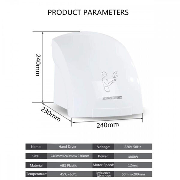 دست خشک کن کد 4501