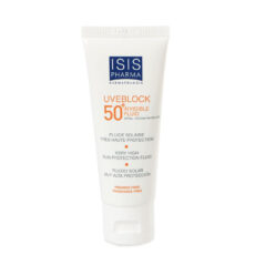 کرم ضد آفتاب بدون رنگ آیسیس فارما مدل Spf50 مناسب پوست های خشک و معمولی حجم 40 میلی لیتر