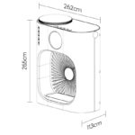 پنکه رومیزی لایدستو مدل XD-ZMLFS02
