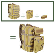 کوله پشتی کوهنوردی برساد مدل +Bb 103 tactical