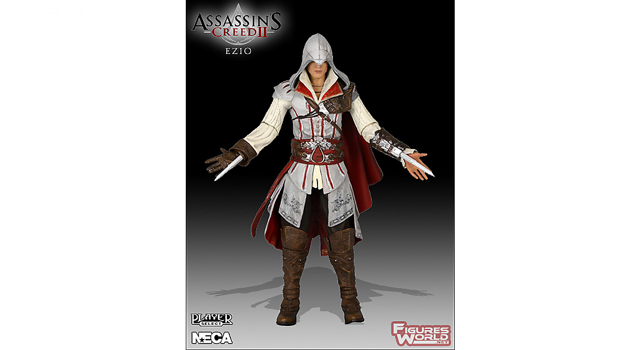 اکشن فیگور نکا مدل EZIO Auditore Firenze Master Assassin