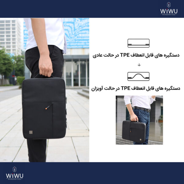 کیف لپ تاپ ویوو مدل Alpha Double Layer Sleeve مناسب برای لپ تاپ 15.6 اینچی