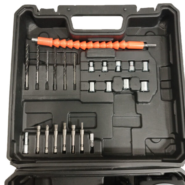 پیچ گوشتی شارژی باس مدل -brushless مجموعه 29 عددی