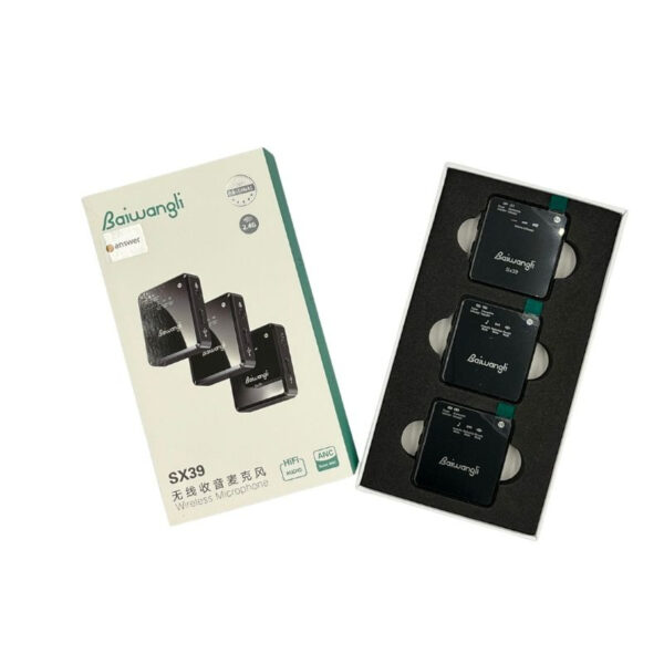 ست میکروفن یقه ای مدل SX39 two in one