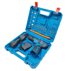 مجموعه 28 عددی دریل پیچ گوشتی شارژی سه نظام 10 اتوماتیک 18 ولت باس مدل 18VF کد 2