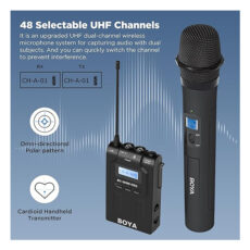 ست میکروفن بی سیم بویا مدل BY-WM8 PRO-K4