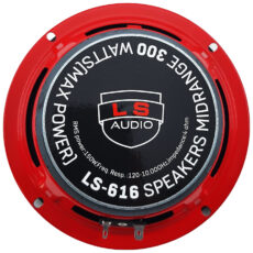 میدرنج خودرو ال اس آدیو مدل LS-616 بسته دو عددی