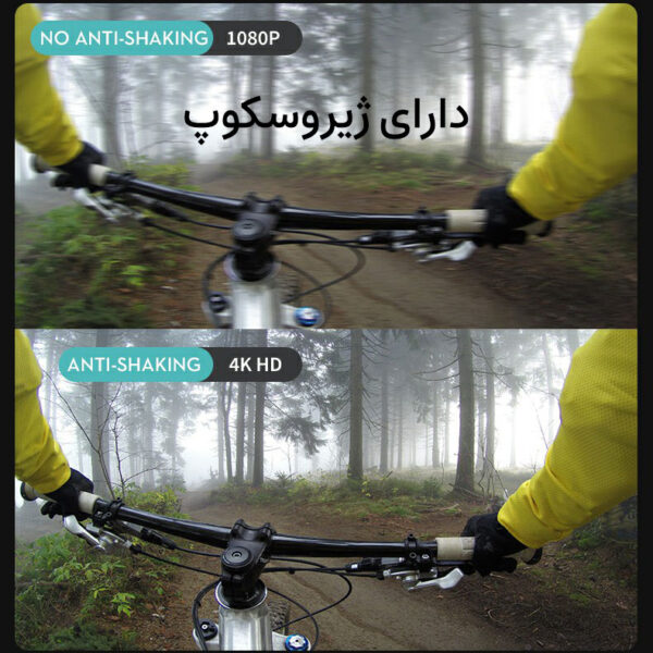 دوربین فیلم برداری ورزشی انی تک مدل کلاه ایمنی RAW1PRO-4K