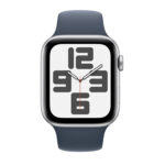ساعت هوشمند اپل مدل SE 2023 Aluminum Case 40mm دارای قابلیت های قابلیت مکالمه از طریق بلوتوث بند سیلیکون