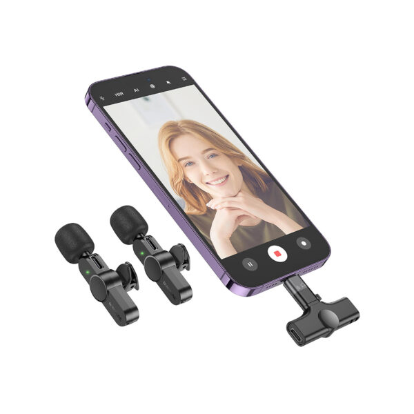 میکروفن یقه ای بروفون مدل BFK12 TYPE-C/IPHONE